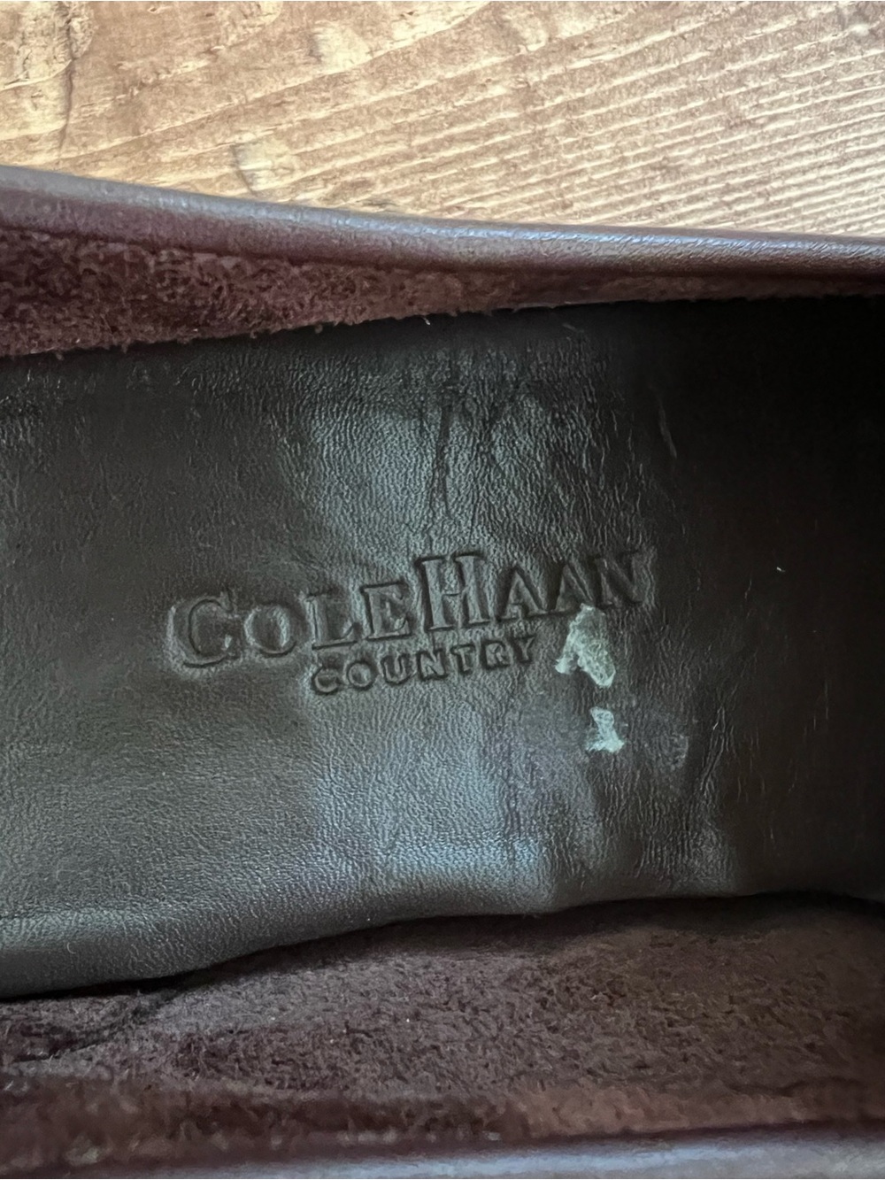 Cole Haan Brown Leather Driving Moccasins Slip On Loafers Women’s Size 8.5B - Picture 8 of 10